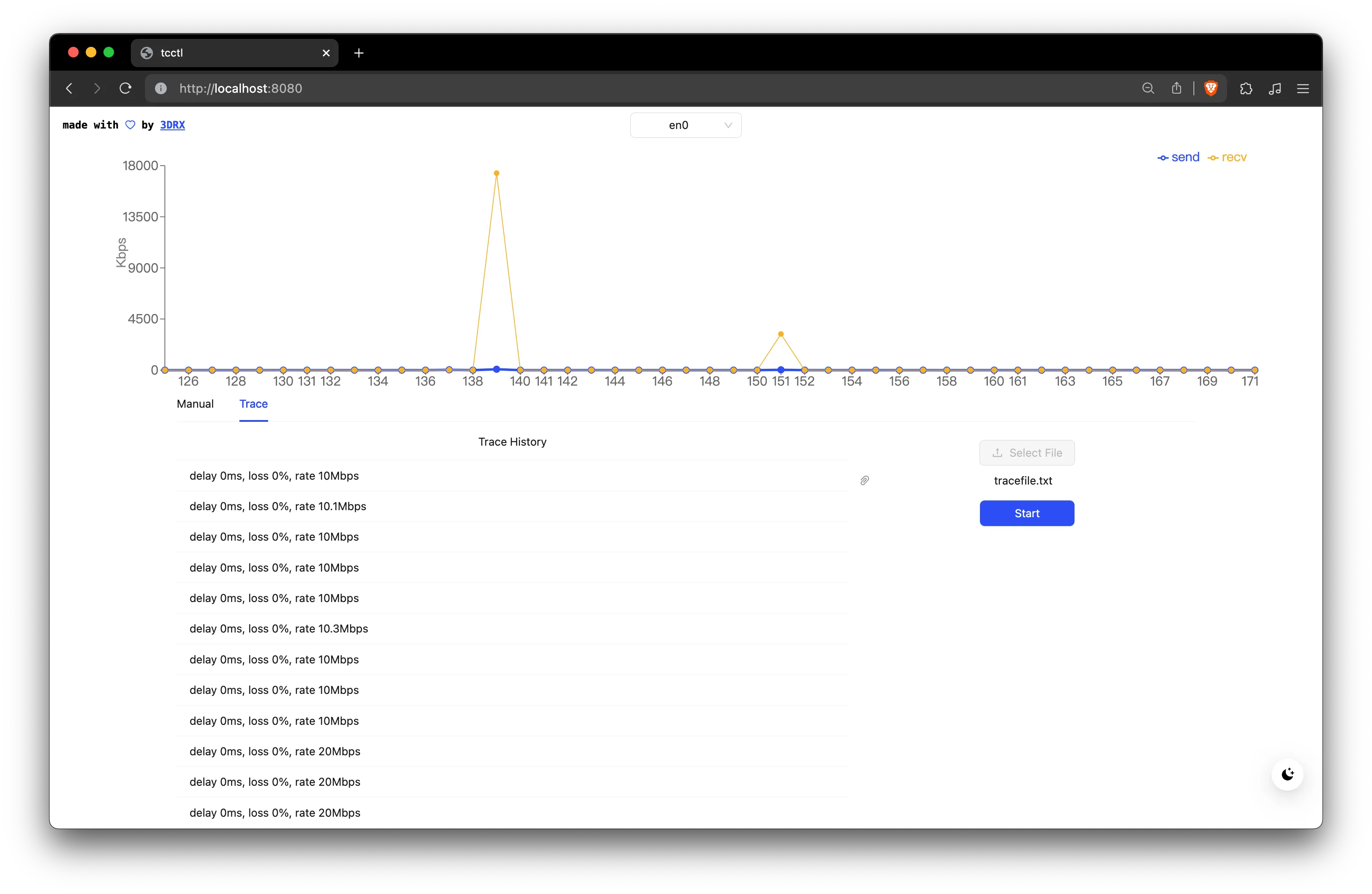 trace file mode